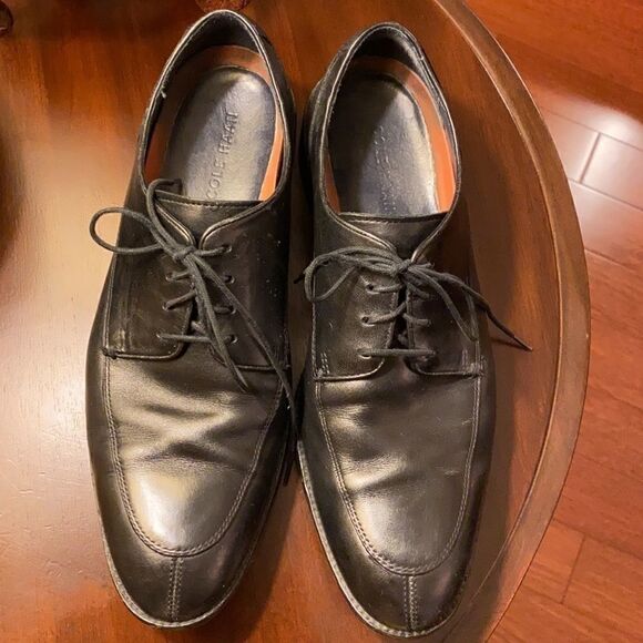 Cole Haan Men's Lenox Hill Split Toe Oxford Black - Picture 3 of 7